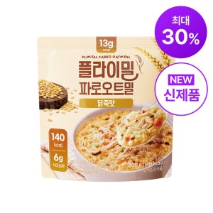 [플라이밀] 파로오트밀 닭죽맛 7개입