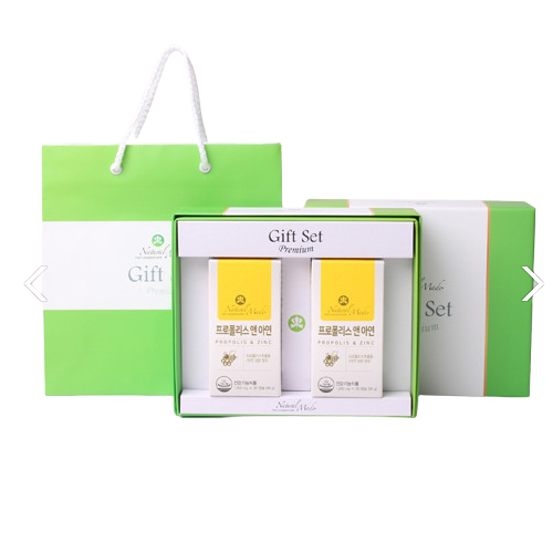 네츄럴<b>메이드</b> 프로폴리스앤아연 선물세트 1개