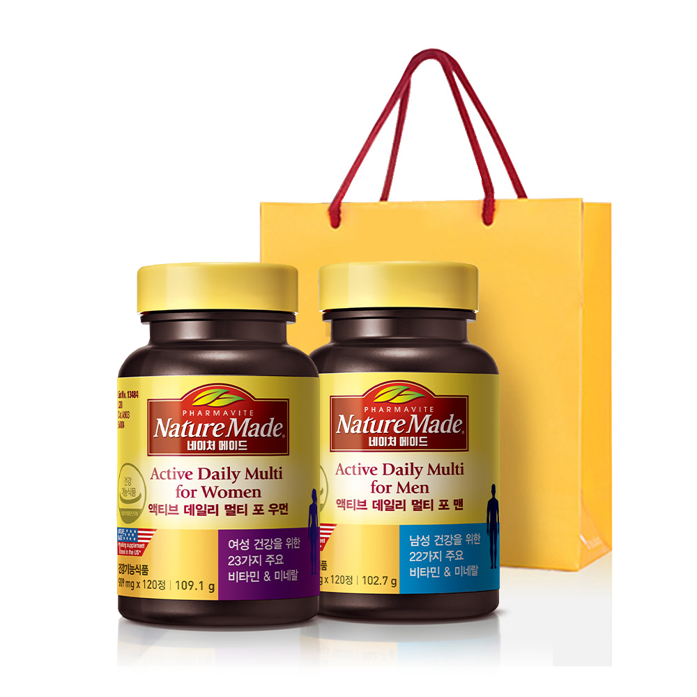 네이처메이드 멀티 포 우먼 ＋ 멀티 포 맨 커플 멀티비타민 세트 1개