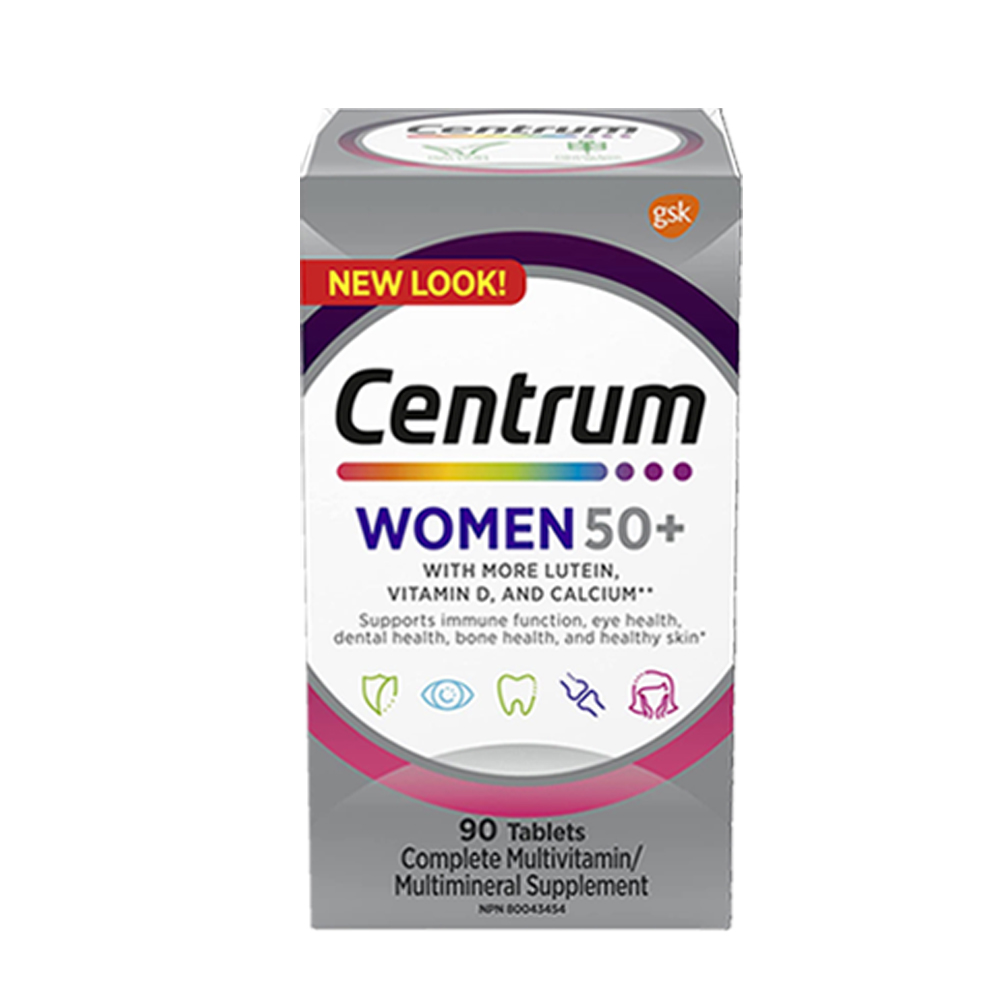 센트룸 포우먼 실버 여성 <b>50세 이상</b> 종합비타민 90정 2개