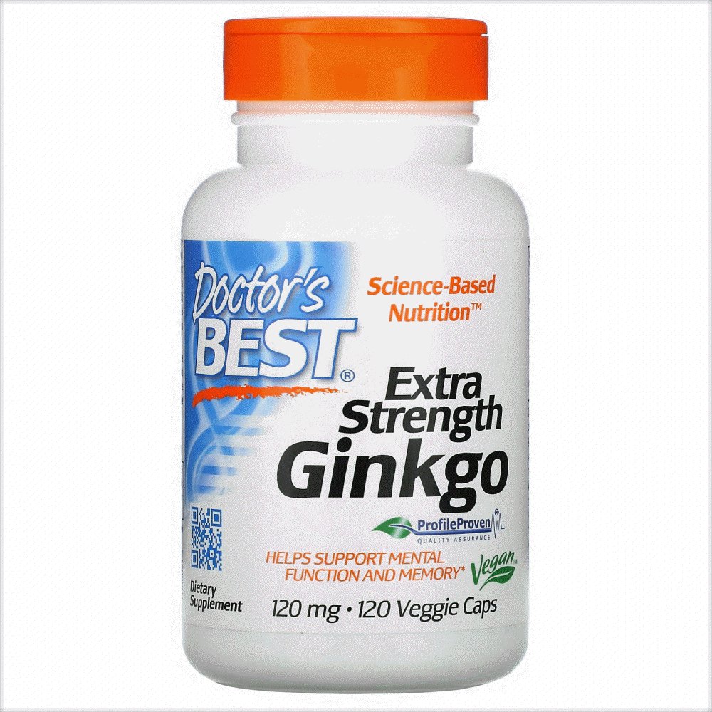 닥터스베스트 엑스트라 스트렝스 징코 120mg x 120캡슐 1개