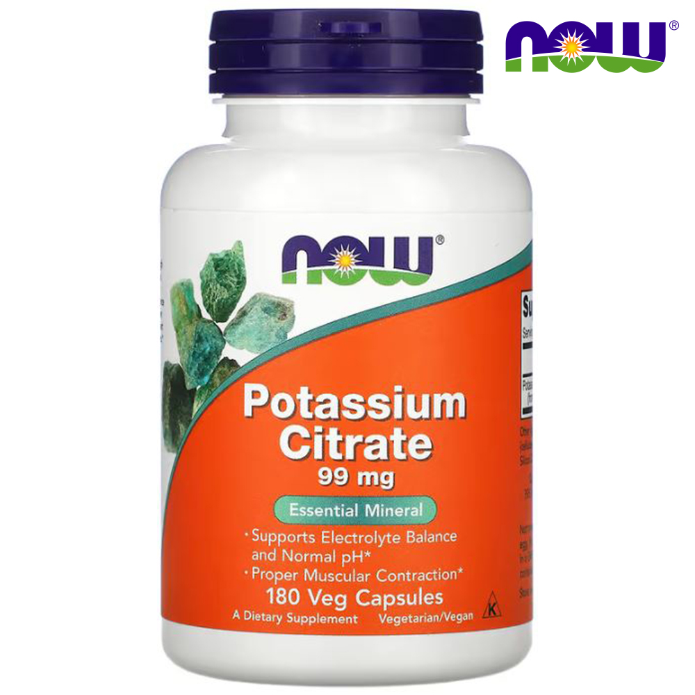 나우푸드 <b>포타슘 시트레이트 99mg</b> x 180캡슐 1개