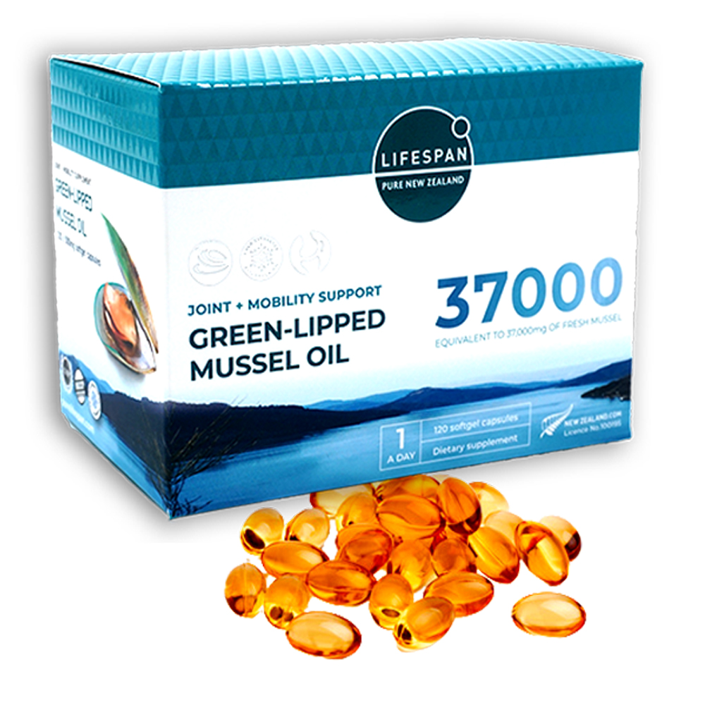 라이프스팬 <b>초록잎홍합 오일</b> 37000 120캡슐 1개