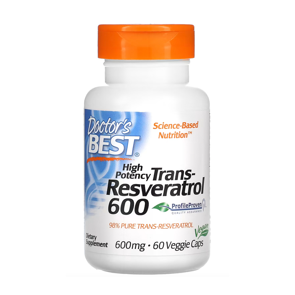 닥터스베스트 트랜스-레스베라트롤 600mg 60베지캡슐 1개