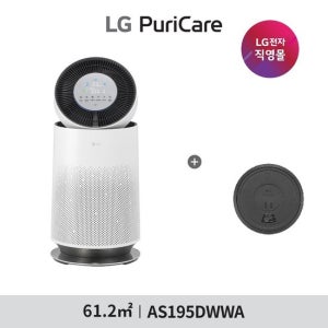 LG 퓨리케어 AI 360  공기청정기 플러스 19형 AS195DWWA+무빙힐 TV상품