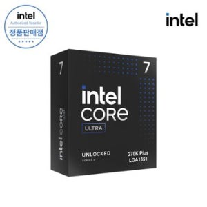 인텔 CPU 코어 울트라 7 270K Plus (애로우레이크 리프레시) 정품-CY