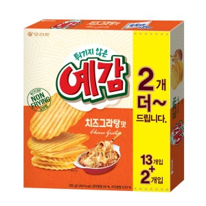 오리온 예감 치즈그라탕맛 (255G)