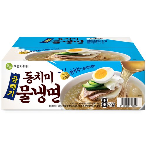 이가자연면 곱빼기 동치미물냉면 8인분 4