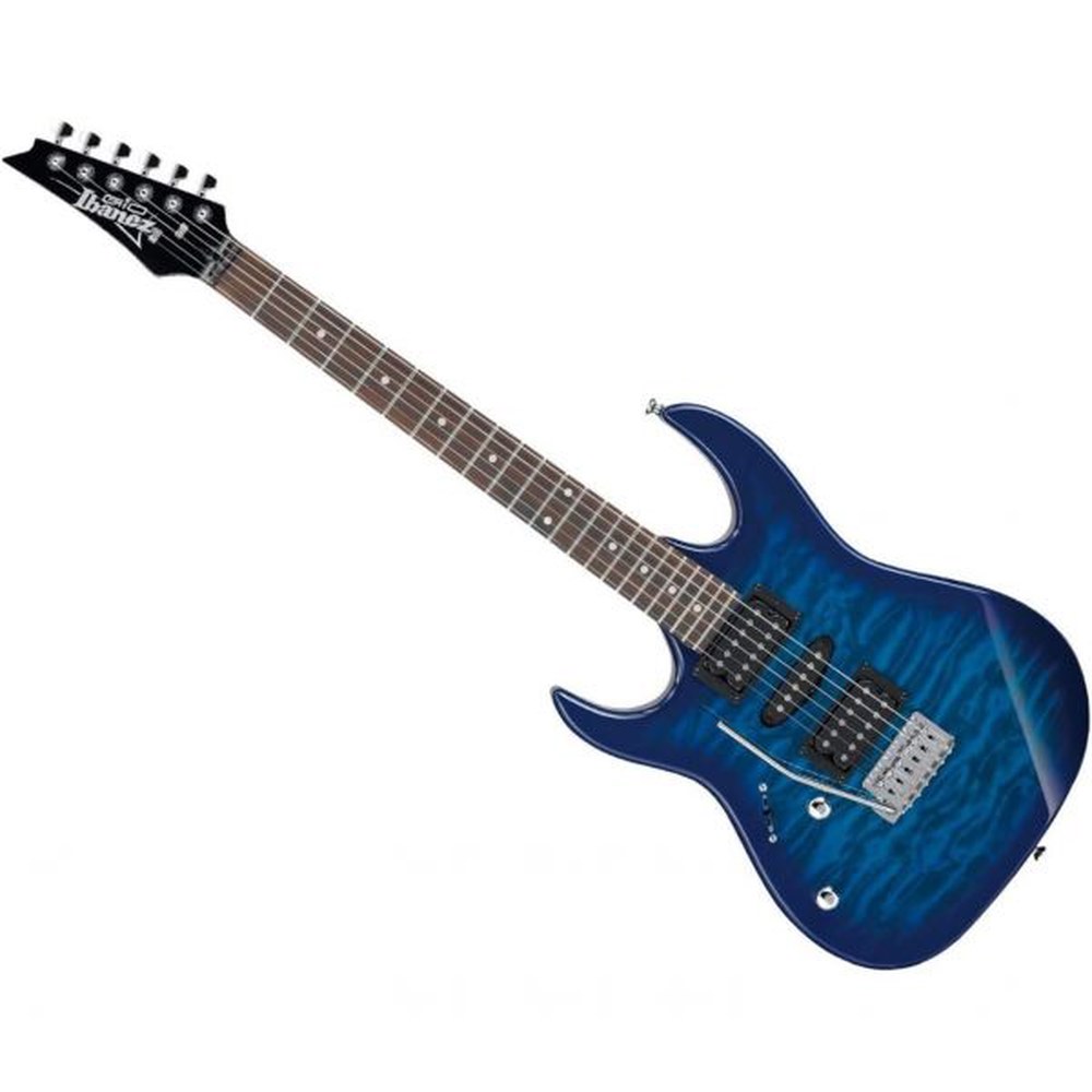 Ibanez 아이바네즈 일렉기타 Ibanez 이바네즈 지오 왼손 - 투명 버스트 GRX70QAL