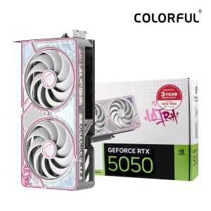 COLORFUL 컬러풀 iGame 지포스 RTX 5050 ULTRA DUO OC White D6 8GB 도우정보