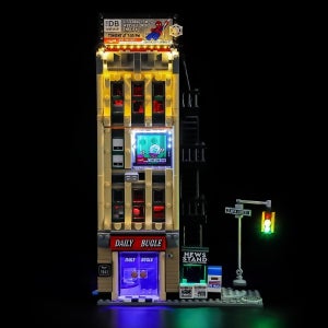 76342 스파이더맨 대 미스테리오 데일리 뷰글 Lightailing LED KIT