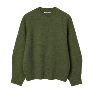 MILLO ARCHIVE Crop Silhouette KnitDSC9584MOG