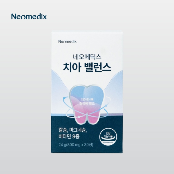 [정식판매처] 네오메딕스 치아밸런스 칼프디마 건강 칼슘 영양제 마그네슘 프로폴리스 비타민d