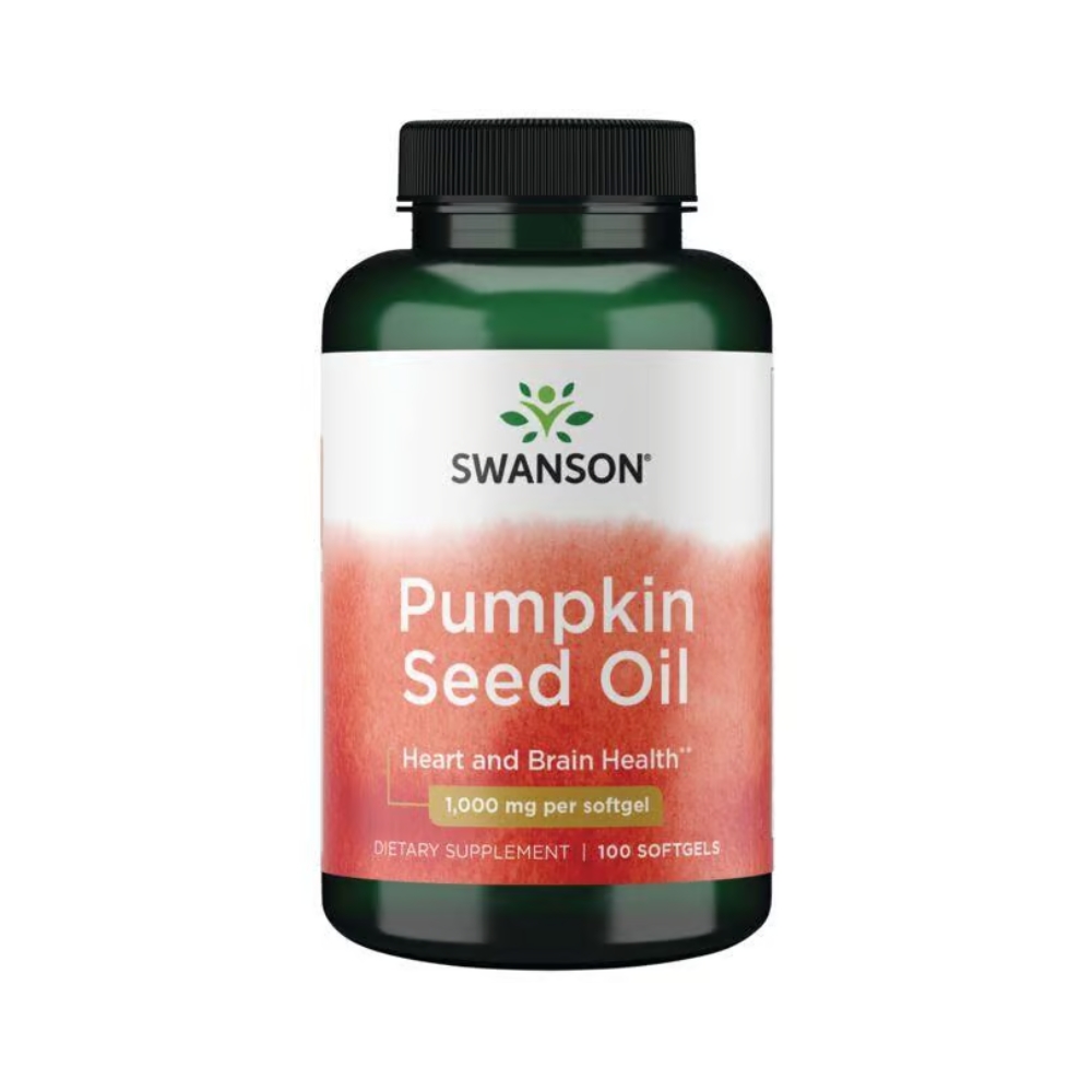 스완슨 <b>펌킨 씨드 오일 1000mg</b> 소프트젤