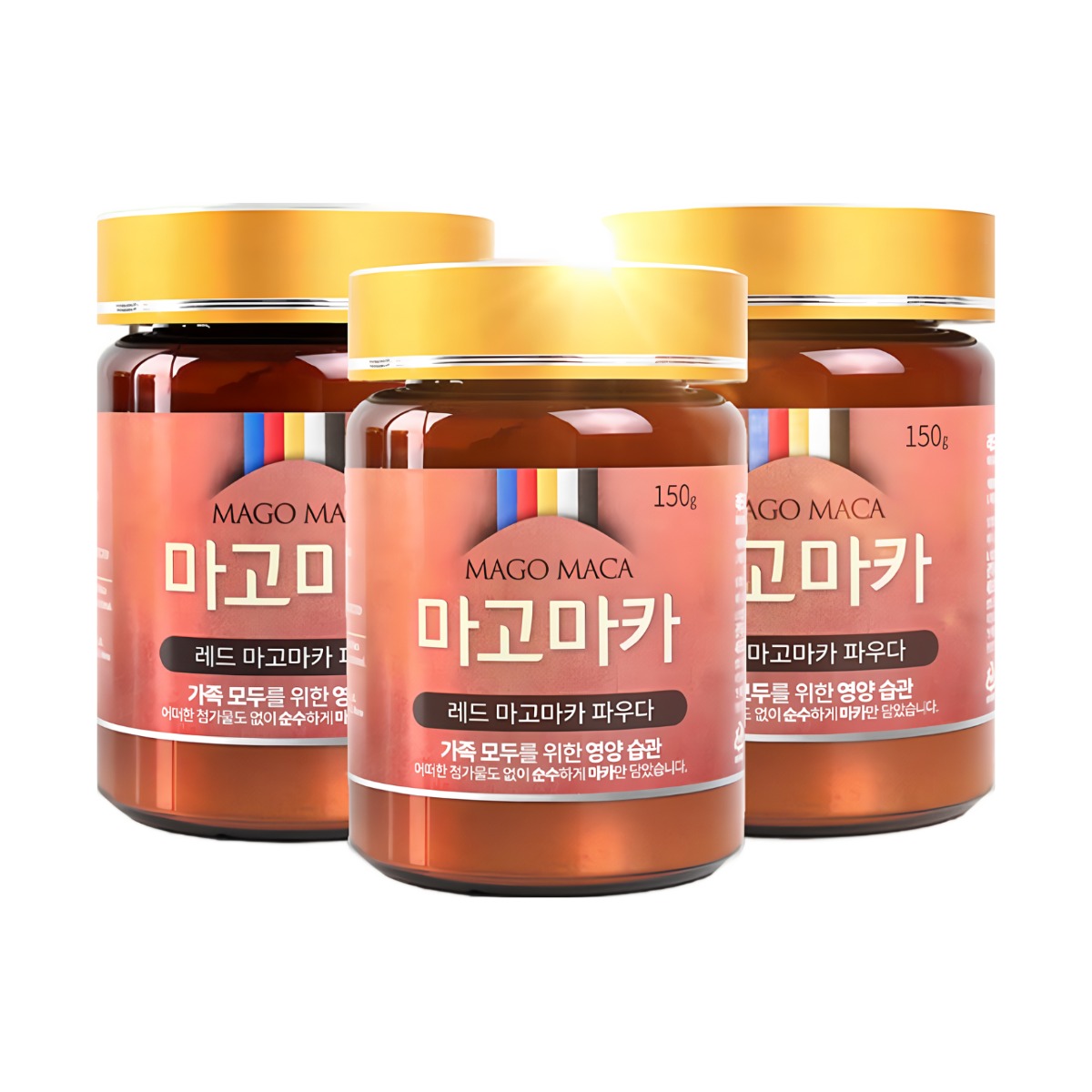 <b>마고마카</b> 레드 <b>여성용</b> <b>마고마카</b> 파우더 선물세트  150g  3개