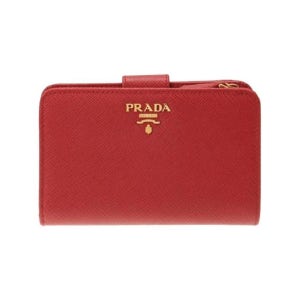 프라다 스몰 사피아노 레더 월렛 레드 1ML225 QWA F068Z 154118379