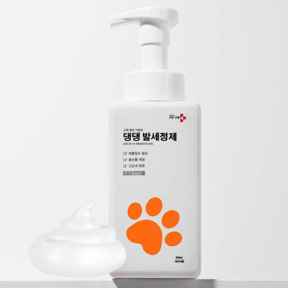 헬로마이펫 댕댕 강아지 발 세정제 500ml, 1개