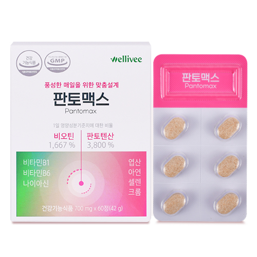 닥터웰리비 판토맥스 700mg x 60정, 1개