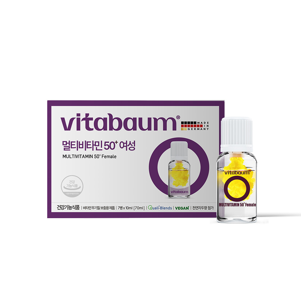 <b>비타바움</b> 멀티비타민 50+ 여성 10ml x 7개입, 1개