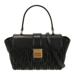 미우미우 [미우미우]마테라쎄 나파 가죽 핸드백 / 5BA272 N88 F0002 V OOO
