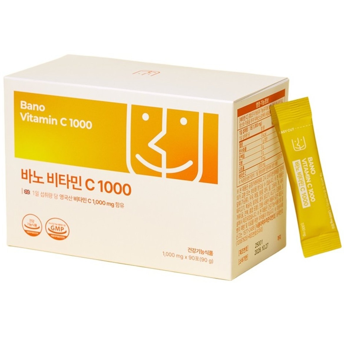 바노 비타민 C 1000 1000mg x 90포, 1개