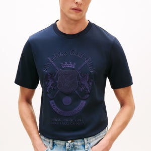 TOMMY HILFIGER MEN 컨트리 클럽 인터록 티셔츠 T12G1TPO680MT1DW5