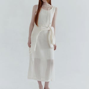 [44-120]  Via Stripe Dress-Shirt Set Up  비아 스트라이프 드레스-셔츠 셋업 (봄-여름-데일리룩-여행룩-데이트룩-마실룩-클래식-여리-셋업-롱드레스-
