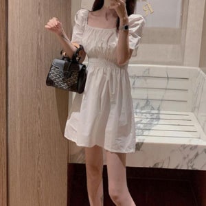 오노마 [오노마] ONM 여자 A라인 원피스 휴양지 바다 휴가 여행지