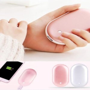 케이티알파쇼핑 충전식 손난로 USB 핫팩 휴대용 보조배터리 사무실 손난로 x2SET(SH)