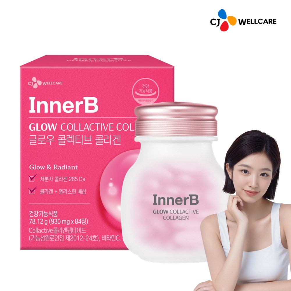 CJ 이너비 글로우 콜렉티브콜라겐  84정  1개