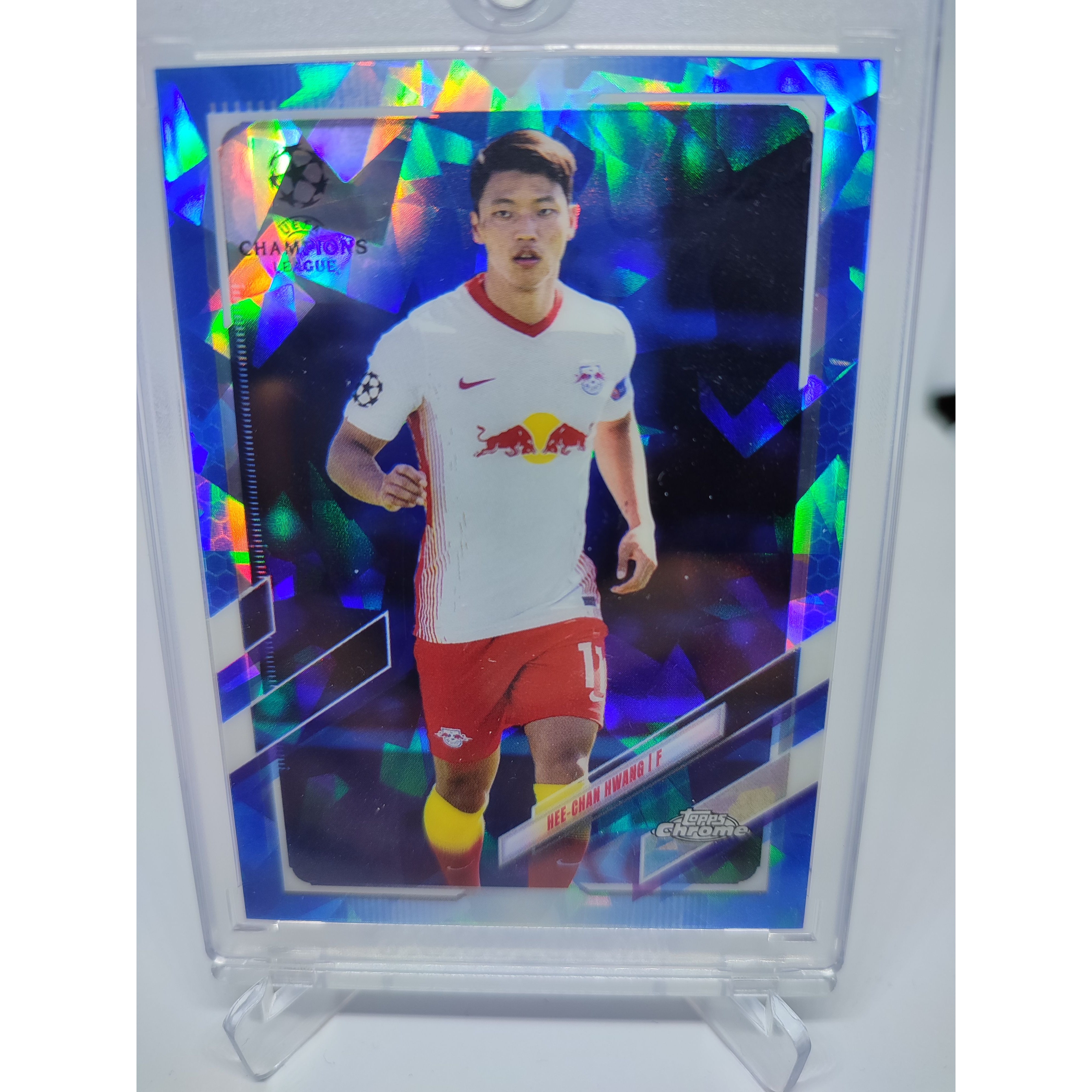 2020 Topps Chrome UCL SAPPHIRE 10번 황희찬 Heechan 축구카드  1개
