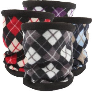 [하프클럽] (플씨드) 방한용품 체크넥워머