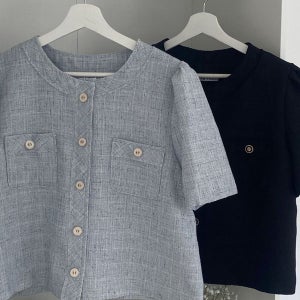 [하프클럽/모노무드] 여성미시큰옷 빅사이즈 404Q944S 중년 마