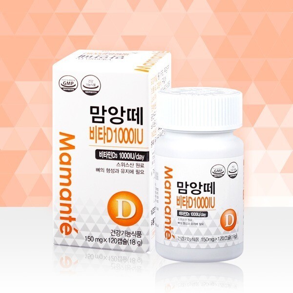 맘앙떼 비타D 1000 IU