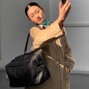 까르몽드 Slide Big Bag_Black