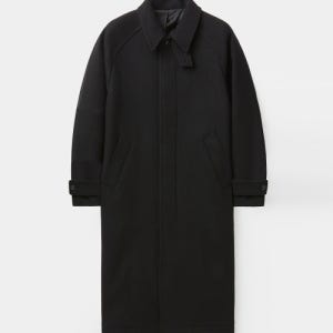 [쿠어] 벨란디 캐시미어 블렌드 발마칸 코트 (블랙) CME4CT02V-BLK