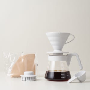 하리오 V60 커피서버 02 세트 펄그레이 VCSD-02-PGR