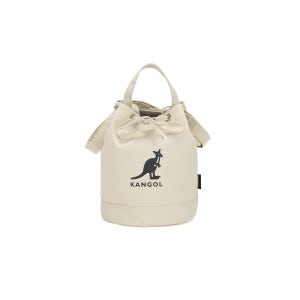 캉골 앨리스 Ⅱ 나일론 버킷백 3750 라이트베이지