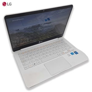 리퍼비시 LG 화이트 그램 Intel HD 그래픽 13.3인치 가벼운 휴대성 리퍼 노트북