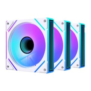스톰 인피니티 프로 ARGB PWM 화이트 3팩 120mm 케이스 쿨링팬