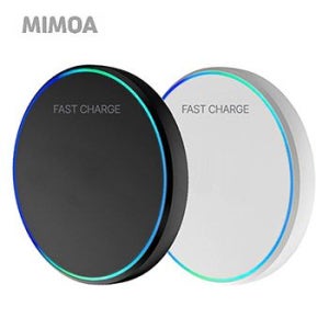 미모아 15W 원형 고속무선충전패드 WR16 물품제작 판촉물주문 판촉물쇼핑몰 단체선물