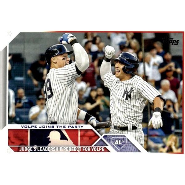 2023 탑스 업데이트 US269 앤서니 볼프애런 저지 베테랑 콤보 뉴욕 양키스 MLB 야구 트레이딩 카드