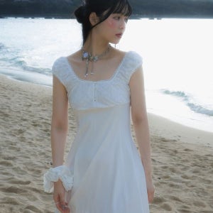 [로제프란츠] 플라워 펀칭 미니 드레스 [2컬러]