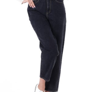 (잠뱅이) 여성 난스판 바이오스톤워싱 칼라스티치 릴렉스핏 AM3DRS565