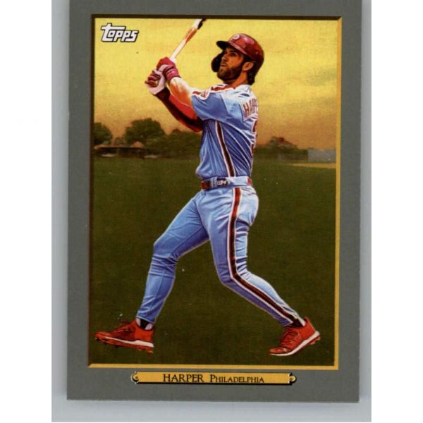 2020 탑스 튀르키예 레드 베이스볼 TR1 브라이스 하퍼 필라델피아 필리스 공식 MLB 트레이딩 카드 시리즈 원