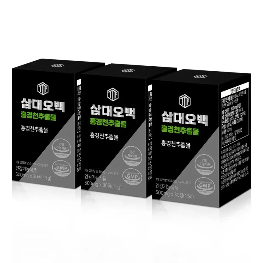 삼대오백 홍경천 추출물 영양제 로사빈 500mgx30정 3박스 209092
