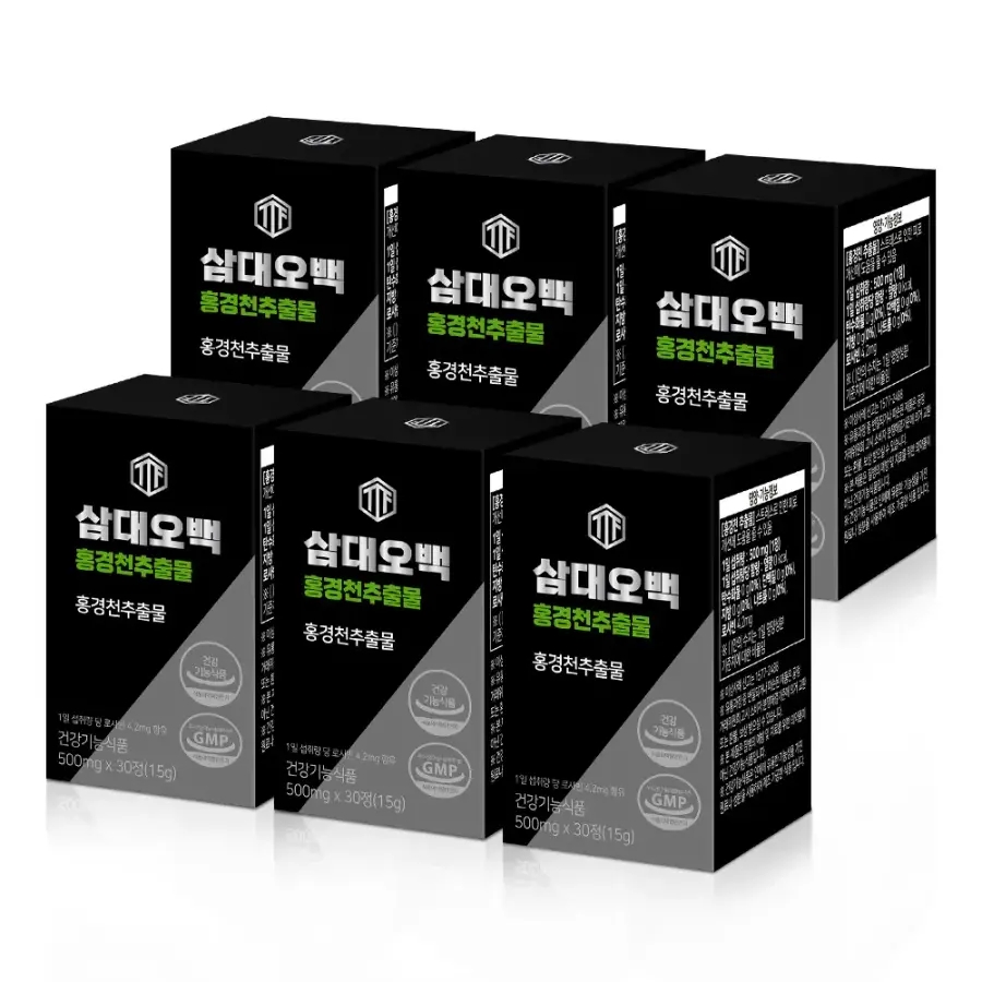 삼대오백 홍경천 추출물 영양제 로사빈 500mgx30정 6박스 209097