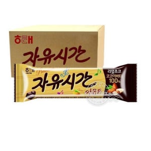 [대용량과자][가공식품] 해태 자유시간 아몬드 36g 144입 (44883738)