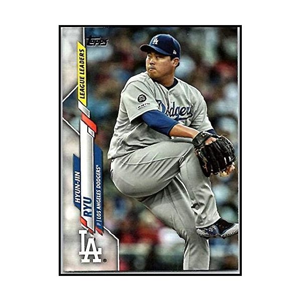 2020 탑스 86 류현진 로스앤젤레스 다저스 MLB 야구 트레이드 카드