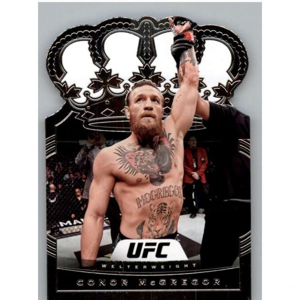 2021 파니니 UFC 크라운 로얄 14 코너 맥그리거 라이트급 공식 MMA 트레이딩 카드 원시NM 이상 상태 기록